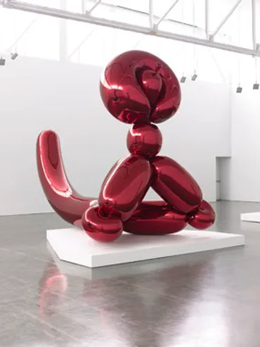 美術解説】ジェフ・クーンズ「バルーンのような彫刻作品」
