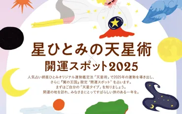 星ひとみの天星術 開運スポット2025【翼の王国限定】 