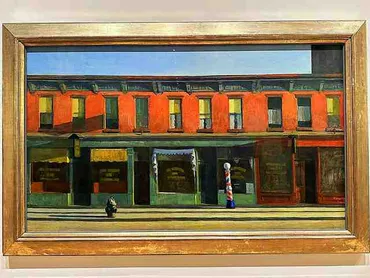 エドワード・ホッパーのニューヨーク展？：ニューヨークの街並みと孤独を描く巨匠の視点ホッパー、ニューヨーク、孤独、光と影
