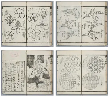 これぞデザイナー北斎!葛飾北斎が作ったオリジナル文様の古文書「新形小紋帳」を全ページ紹介!