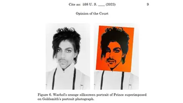 アンディ・ウォーホルのプリンス・シリーズは著作権侵害であると最高裁判所が判決を下す