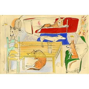 山本容子作ヤマモトヨウコサクの『－』銅版画手彩色通販