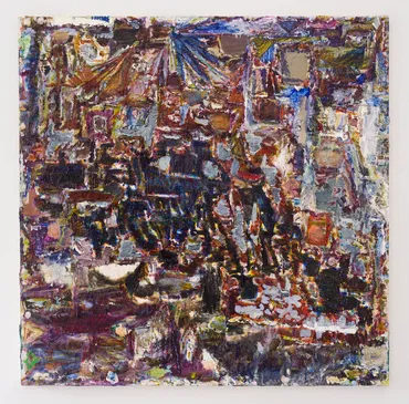 富田正宣の抽象絵画は、何を私たちに見せようとしているのか？油彩による表現と、個展「ユーセン」