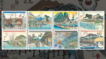 妖怪まんがの巨匠・水木しげるによる名作「妖怪道五十三次」が浮世絵木版画に!江戸時代と同じ技法で制作