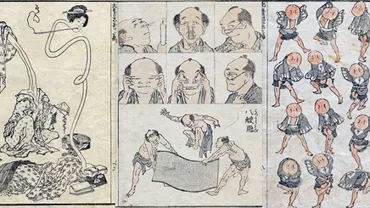これまたピンポイント!葛飾北斎の「北斎漫画」にスポット当てた「北斎漫画~森羅万象のスケッチ」開催