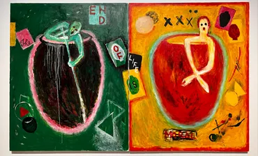 横尾忠則連画の河」(世田谷美術館)レポート。絵から絵へ、川のようにイメージが流転する歳の新境地