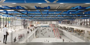 モロークスノキ建築設計が設計者として手掛ける、パリの「ポンピドゥー・センター」の改修計画。ピアノ+ロジャースが年に完成させた文化施設を改修する計画。既存の価値観とコンセプトを尊重しつつ、変化した時代と調和する建築を志向。年の完成を予定
