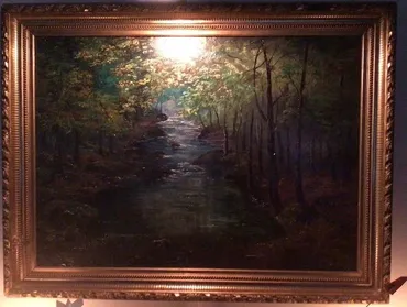 がに出品中の絵画作品は「%の確率で偽物」と判定。中には万円超の「モネ作品」も