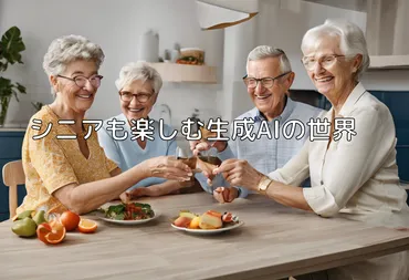 シニアも楽しむ生成の世界