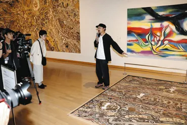 淺井裕介・福田美蘭」展現代作家人が岡本太郎に挑む岡本太郎美術館で:東京新聞デジタル