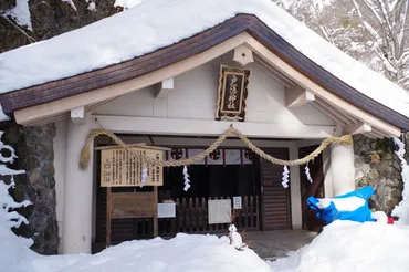 冬の戸隠神社五社巡りに挑戦3 冬の奥社&九頭龍社参拝は万全の雪装備で! 雪の杉並木は神秘的