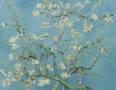 ゴッホ『花咲くアーモンドの木の枝』