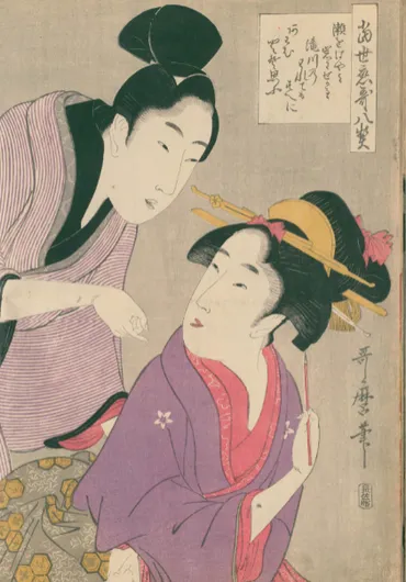 喜多川歌麿 美人画の世界とは？その生涯と作品の魅力に迫る！歌麿と蔦屋重三郎、二人の出会いが生んだ浮世絵