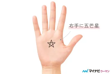手のひらに星!? 「五芒星(ソロモンの星)」の意味とは【手相占い】