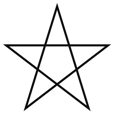 五芒星(ゴボウセイ)とは？ 意味や使い方 