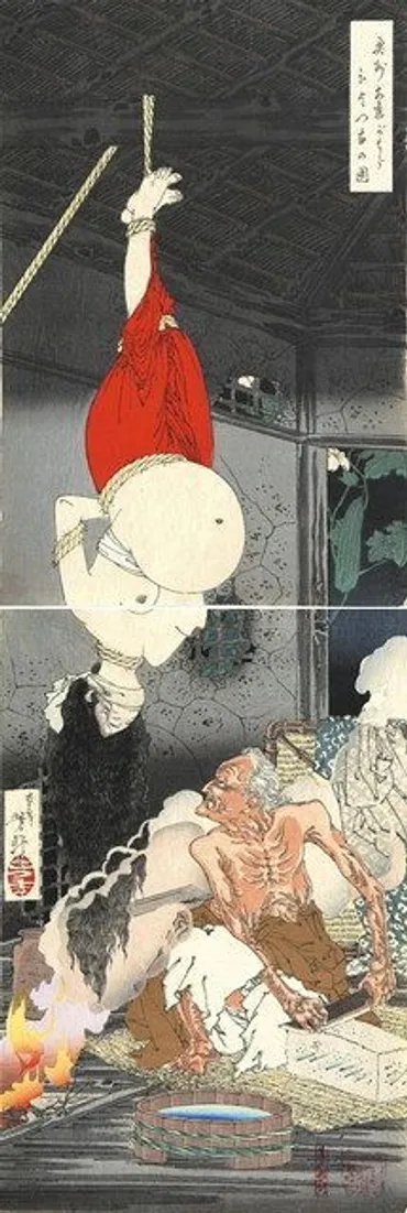最後の浮世絵師 月岡芳年展」退廃、幻想、狂気「血みどろ」文豪ら寄せる関心 三島、谷崎、芥川も:北陸中日新聞Web