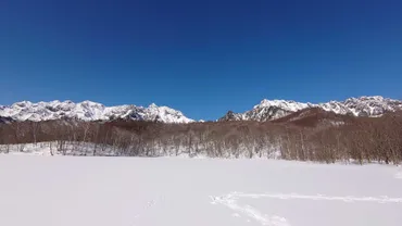 スノーシューハイク戸隠鏡池 / えけやんさんの高妻山・戸隠山の活動データ 