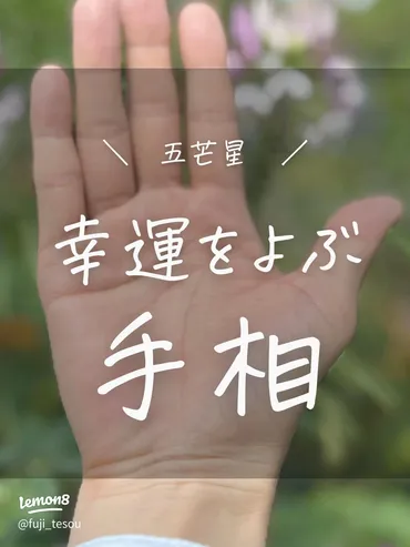 手のひらに現れる五芒星の意味と運気アップの秘密
