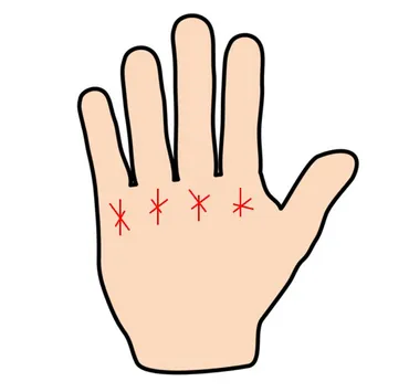 手相にスター線がでてると宝くじが当たるって本当? その見方を占い師が教えます