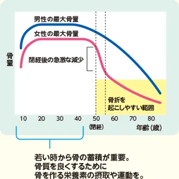 笑って歩ける人生目指して、骨の健康を保ちましょう