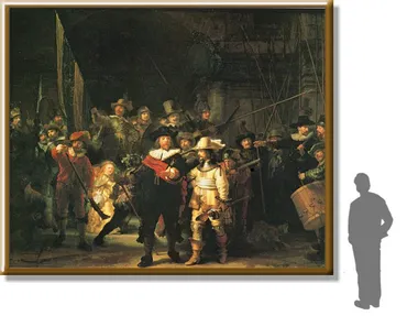 夜警(レンブラント)の謎：光と影が織りなす傑作の秘密とは？レンブラントが描く市民たちの夜の物語