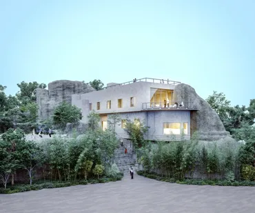 アーティストYOSHIROTTENが大谷石の採石場跡地「大谷グランド ...