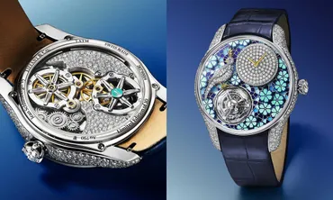 ティファニー】世界10本の完全受注生産「バード オン ア ロック ブローチ」から着想を得たラグジュアリーなトゥールビヨンウオッチを限定リリース 