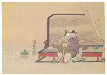 玄宗皇帝楊貴妃図 存信 jpsharunobu65