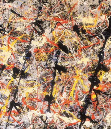 ポロックの抽象画にひそむフラクタル 