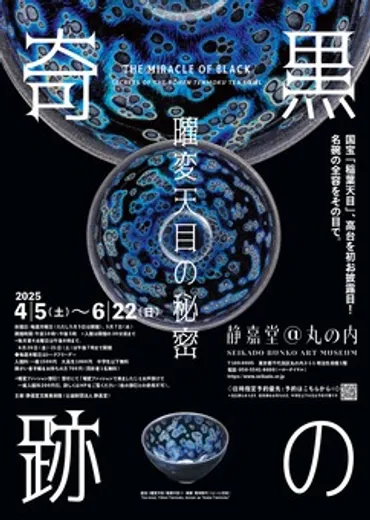 静嘉堂文庫美術館（静嘉堂＠丸の内）「黒の奇跡・曜変天目の秘密」で曜変天目の謎に迫る : 美術散歩