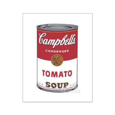 ウォーホル：Campbell゛s Soup Tomato ポスター(Tomato)：ポスター & アーティスト