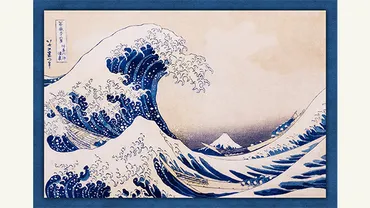 02 北斎 「神奈川沖浪裏」編