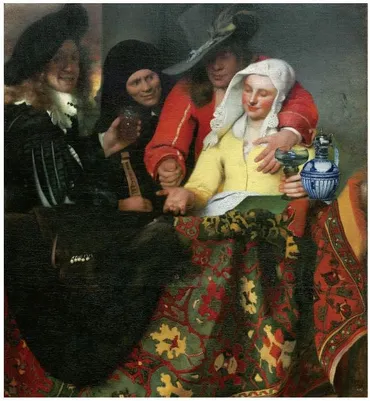 フェルメール展特集》②『取り持ち女』『赤い帽子の娘』