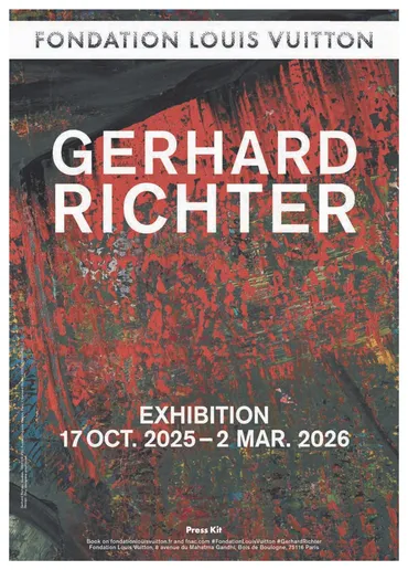 アートの概念を更新しつづける美術史上最高峰のアーティスト、ゲルハルト・リヒター。フォンダシオン ルイ・ヴィトン史上最大規模の単独回顧展、2025年10月17日、本日より開催。  