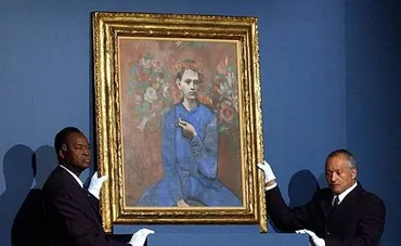 パブロ・ピカソ《パイプを持つ少年》〜路地裏の少年に宿る花と孤独の祝祭 