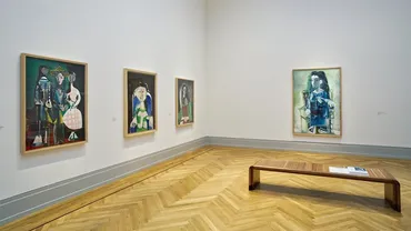 初公開を含む、ピカソ晩年の作品に感嘆する。