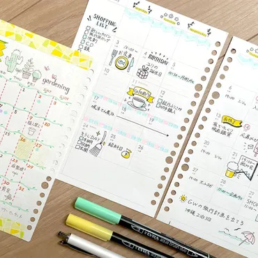 ノートや手帳で夢を叶える目標設定術