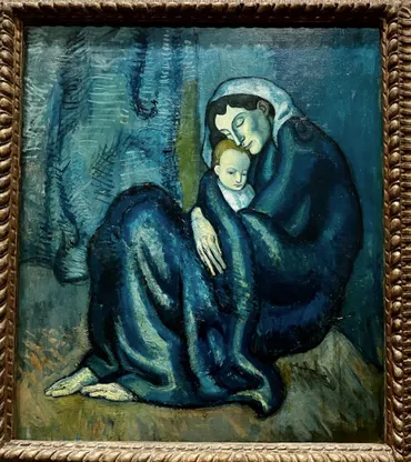 ピカソ『青の時代』〜静寂の深海に潜む光、ブルー・ピカソが描いた青の宇宙