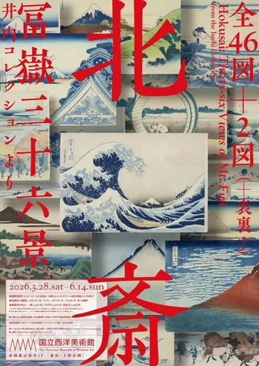 北斎、冨嶽三十六景とは？井内コレクション展の見どころは？（展覧会情報）北斎『冨嶽三十六景』、井内コレクション全貌！