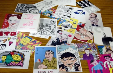 一切加工なし゛の蛭子能収さんを堪能する「最後の展覧会」 監修の根本敬さんが語る