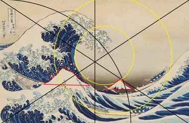 葛飾北斎《冨嶽三十六景「神奈川沖浪裏」》──線を引きたくなる絵「大久保純一」：アート・アーカイブ探求