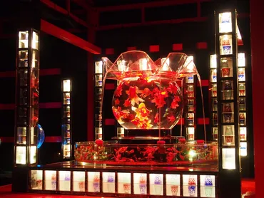 二条城の「アートアクアリウム城 ~京都・金魚の舞~」