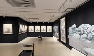 押元一敏と染谷香理、日本画家の競演【郷さくら美術館】 