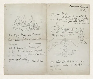 原点は小さな友達に送った絵手紙？ 『出版120周年 ピーター ...