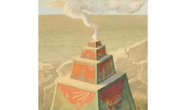 唯一無二、リトアニアの国民的芸術家チュルリョーニス、葛飾北斎にインスパイアされて誕生した゛ソナタ゛が来日 国立西洋美術館で「チュルリョーニス展  内なる星図」が開幕(1/3) 