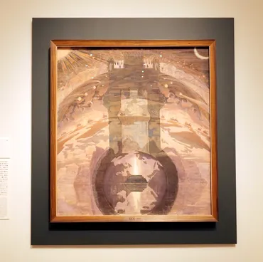 チュルリョーニスが紡いだ光と音の移ろい。祭壇から上る気流は天空へ